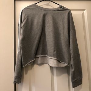 Cropped Long Sleeve Tee